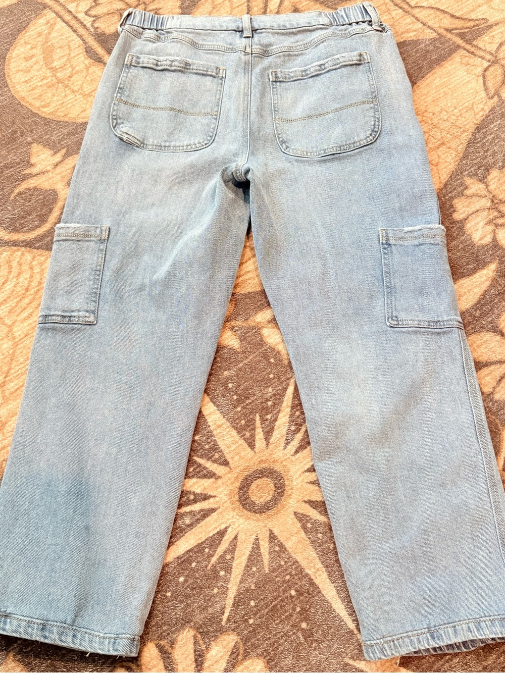 Happily Greg Cargo Denim Jeans - Light Blue - Picture 5 of 7